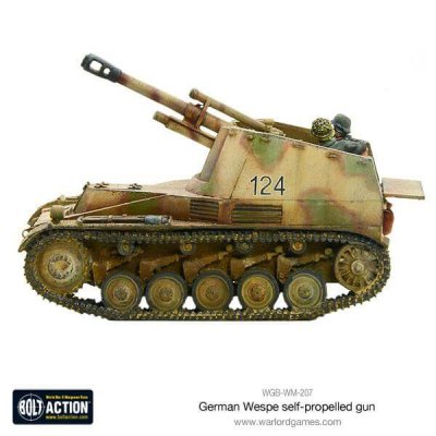 Zoom bild av Wespe self-propelled gun 28mm Bolt Action Warlord Games