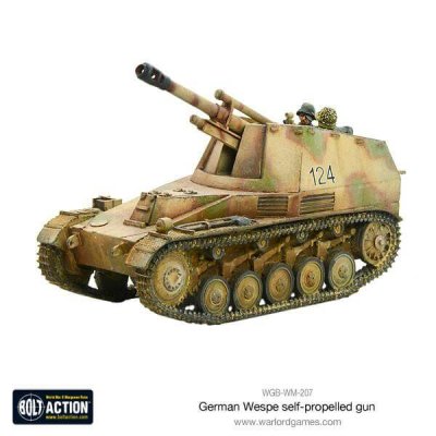 Zoom bild av Wespe self-propelled gun 28mm Warlord