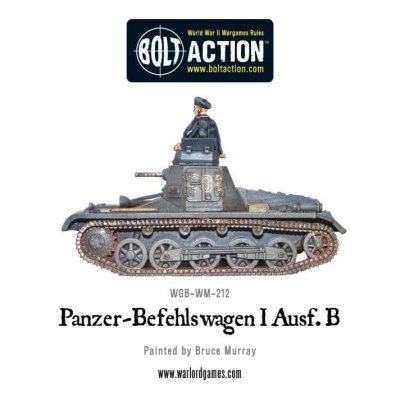 Zoom bild av WGB-WM-212 Panzer-Befehlswagen I Ausf. B 28mm Bolt Action Warlord Games