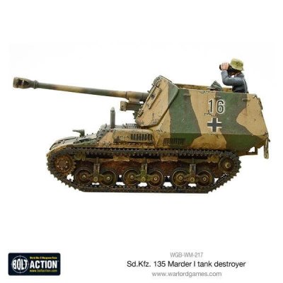 Zoom bild av Marder I tank destroyer 28mm