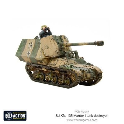 Zoom bild av WGB-WM-217 Marder I tank destroyer 28mm Bolt Action Warlord Games