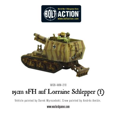 Zoom bild av 15 cm sFH auf Lorraine Schlepper(f) 28mm Bolt Action