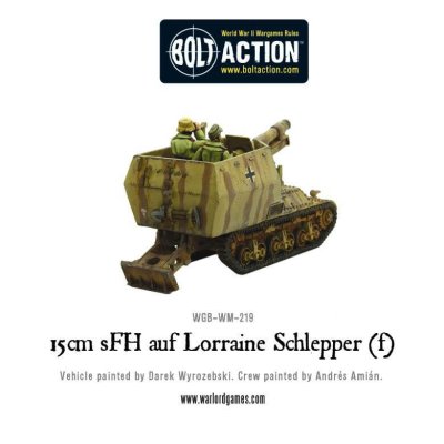 Zoom bild av 15 cm sFH auf Lorraine Schlepper(f) 28mm