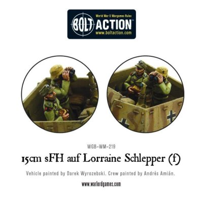 Zoom bild av 15 cm sFH auf Lorraine Schlepper(f) Warlord Games