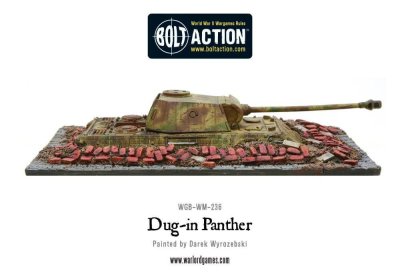 Zoom bild av WGB-WM-236 Dug-in Panther 28mm Bolt Action Warlord Games