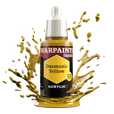 Zoom bild av WP3093 Warpaints Fanatic: Daemonic Yellow The Army Painter