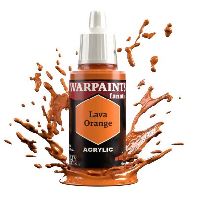 Zoom bild av WP3099 Warpaints Fanatic: Lava Orange The Army Painter