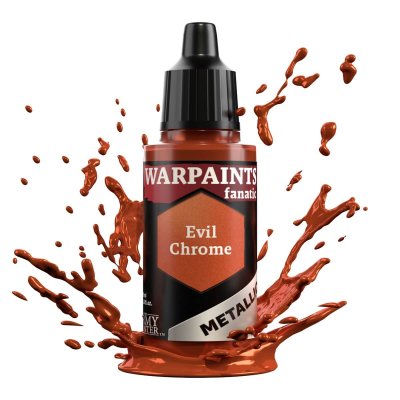 Zoom bild av WP3185 Warpaints Fanatic Metallic: Evil Chrome The Army Painter