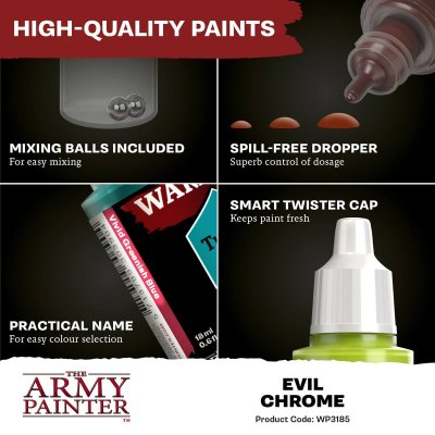 Zoom bild av Warpaints Fanatic Metallic: Evil Chrome