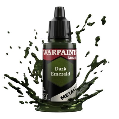 Zoom bild av WP3196 Warpaints Fanatic Metallic: Dark Emerald The Army Painter