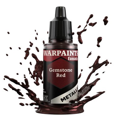 Zoom bild av WP3198 Warpaints Fanatic Metallic: Gemstone Red The Army Painter
