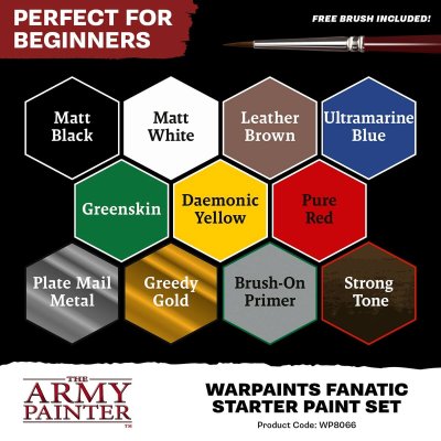 Zoom bild av Warpaints Fanatic Starter Set The Army Painter