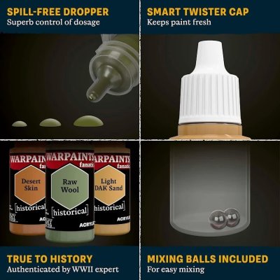 Zoom bild av Historical: WWII German Afrika Korps paint set