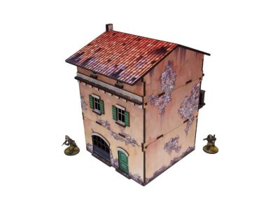 Zoom bild av WW2 Italy Balcony House 28mm Bolt Action
