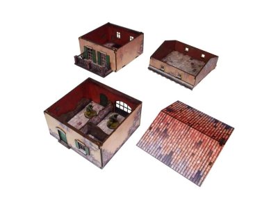Zoom bild av WW2 Italy Balcony House 28mm