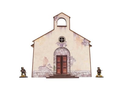 Zoom bild av WW2 Italy Church 28mm Prepainted