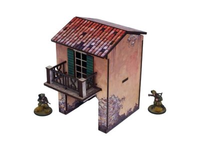 Zoom bild av H00299 WW2 Italy Gate Balcony 28mm Micro Art Studio