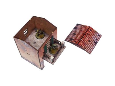 Zoom bild av WW2 Italy Gate Balcony 28mm MAS