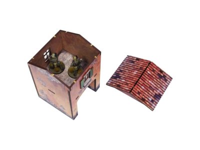 Zoom bild av WW2 Italy Gate House 28mm MAS