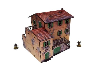 Zoom bild av WW2 Italy Large House 28mm