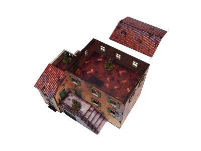 Zoom bild av WW2 Italy Large House 28mm
