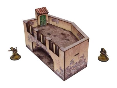 Zoom bild av WW2 Italy Terrace 28mm