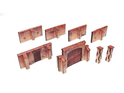 Zoom bild av WW2 Italy Wall 28mm Prepainted Micro Art Studio