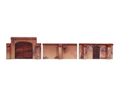 Zoom bild av WW2 Italy Wall 28mm Prepainted