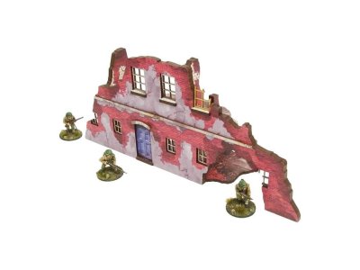 Zoom bild av Normandy Ruined Large House prepainted 28mm