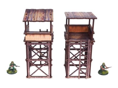 Zoom bild av WW2 Pacific Guard Tower 28mm