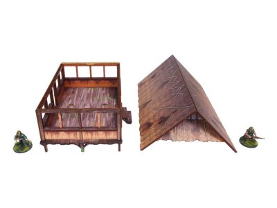 Zoom bild av WW2 Pacific Kitchen Micro Art Studio