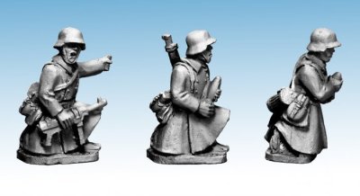 Zoom bild av German Infantry in Greatcoats (Mortar) Crusader Miniatures 28mm
