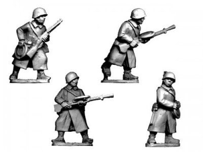 Zoom bild av Russian LMG Teams in Greatcoats Crusader Miniatures 28mm