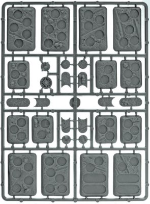 Zoom bild av Plastic pre-sculpted rural bases