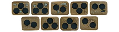 Zoom bild av XX107 Plastic Bases - Rural Battlefront
