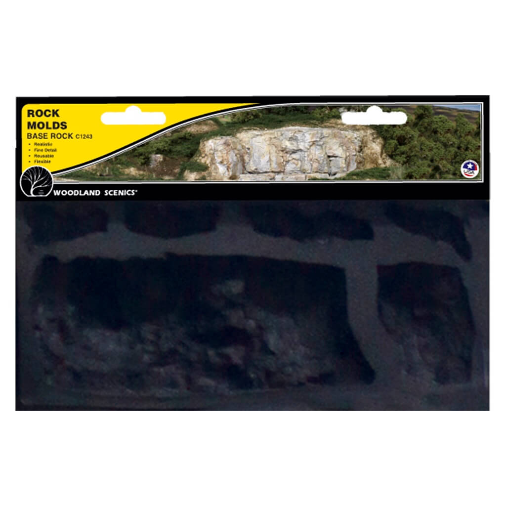 Woodland Scenics C1232 Rock Mold Boulders - Create Realistic Scenery For Model Railroads & Dioramas