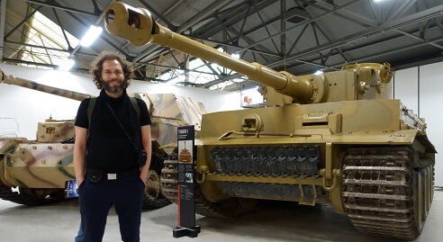 Johan Dahlborg The Tank Museum Bovington UK